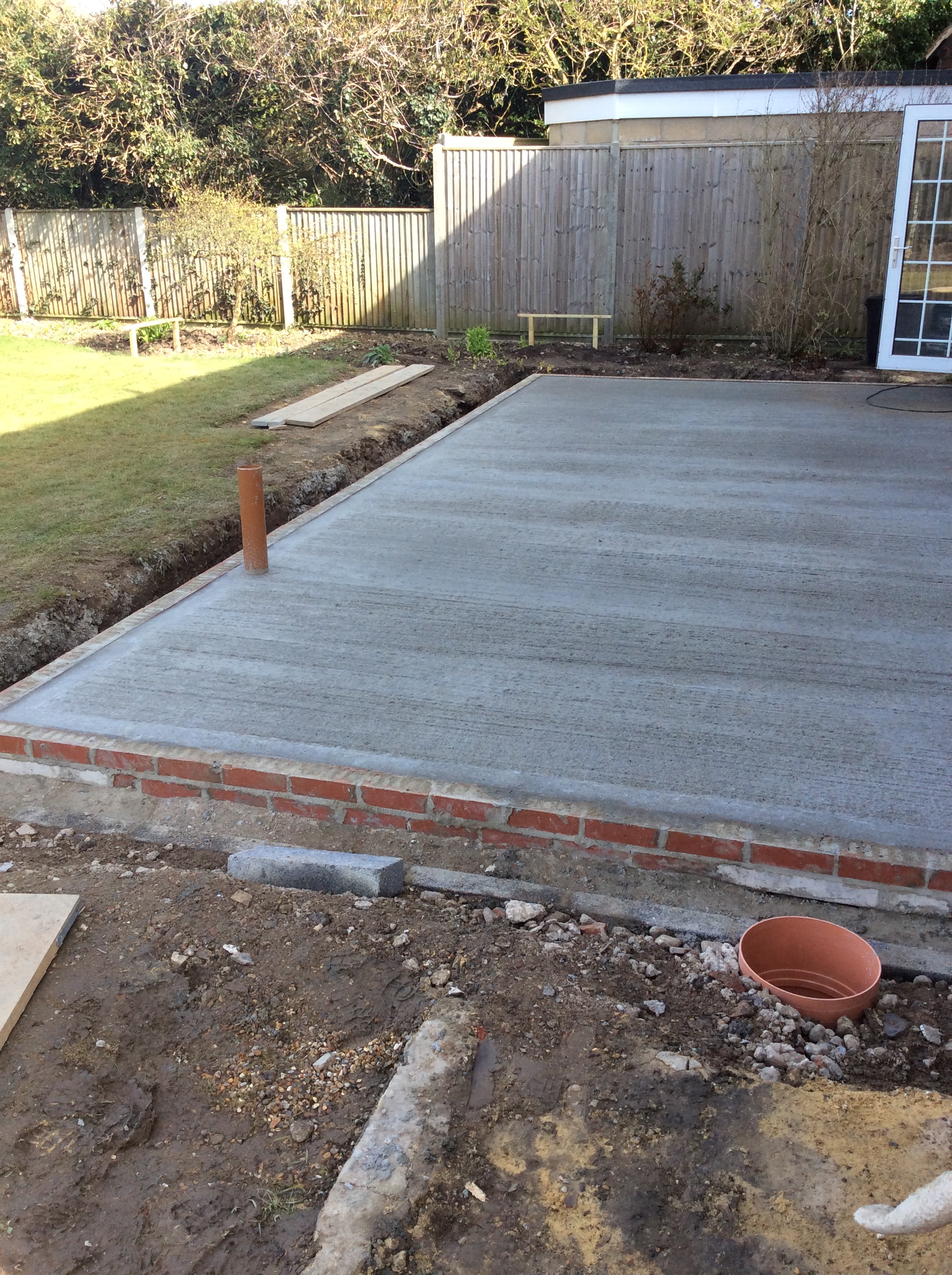Double Extension and Refurbishment with Core Gravel Honeycomb Driveway